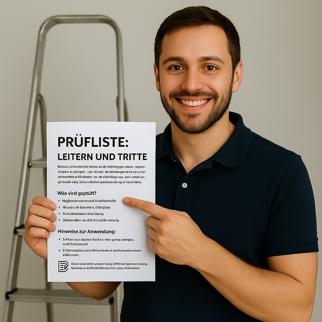 Prüfliste für Leitern & Tritte