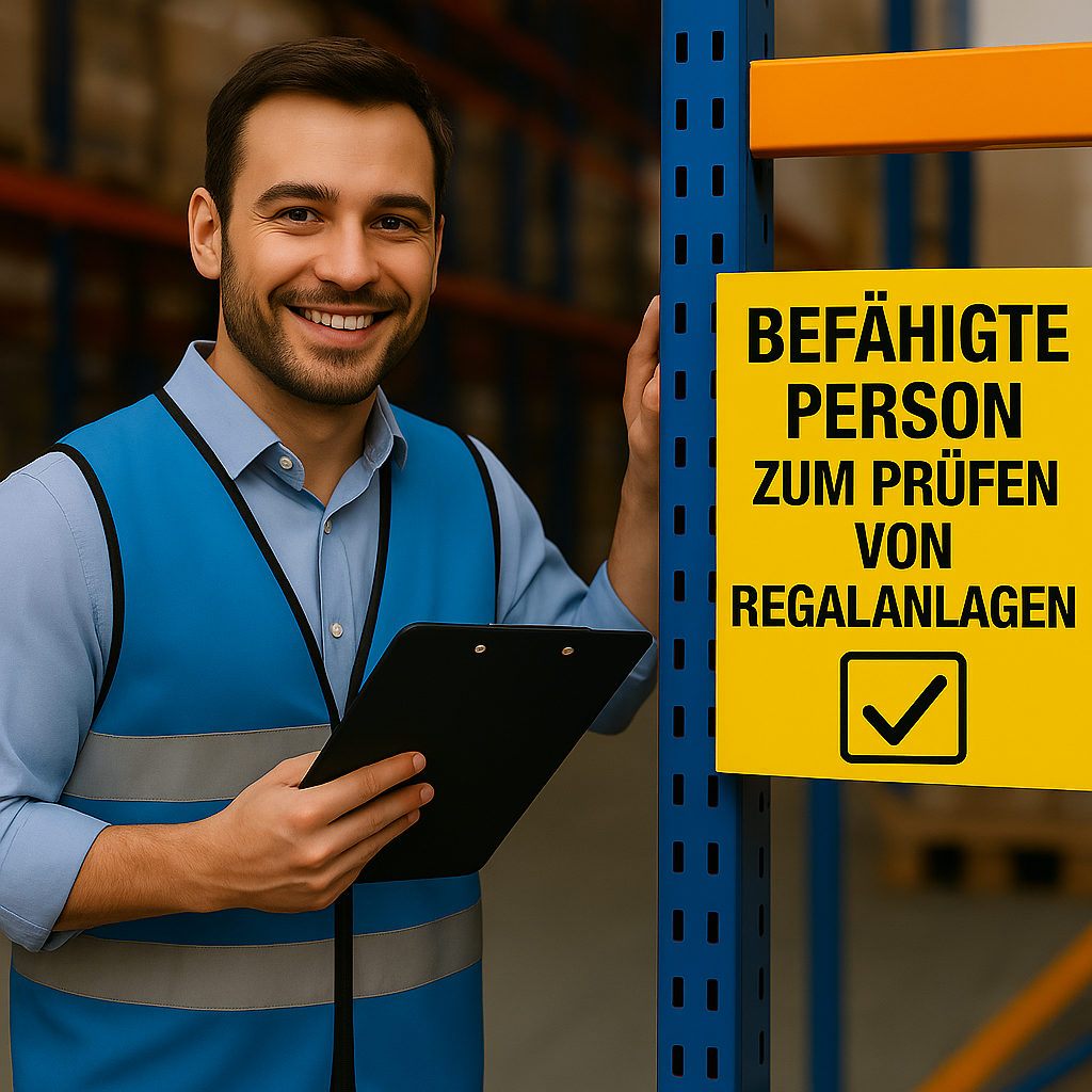 Befähigte Person zum Prüfen von Regalanlagen