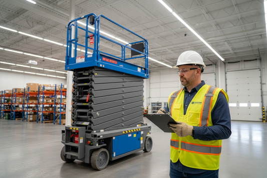 Prüfliste Hubarbeitsbühnen: Sicherheit gewährleisten!