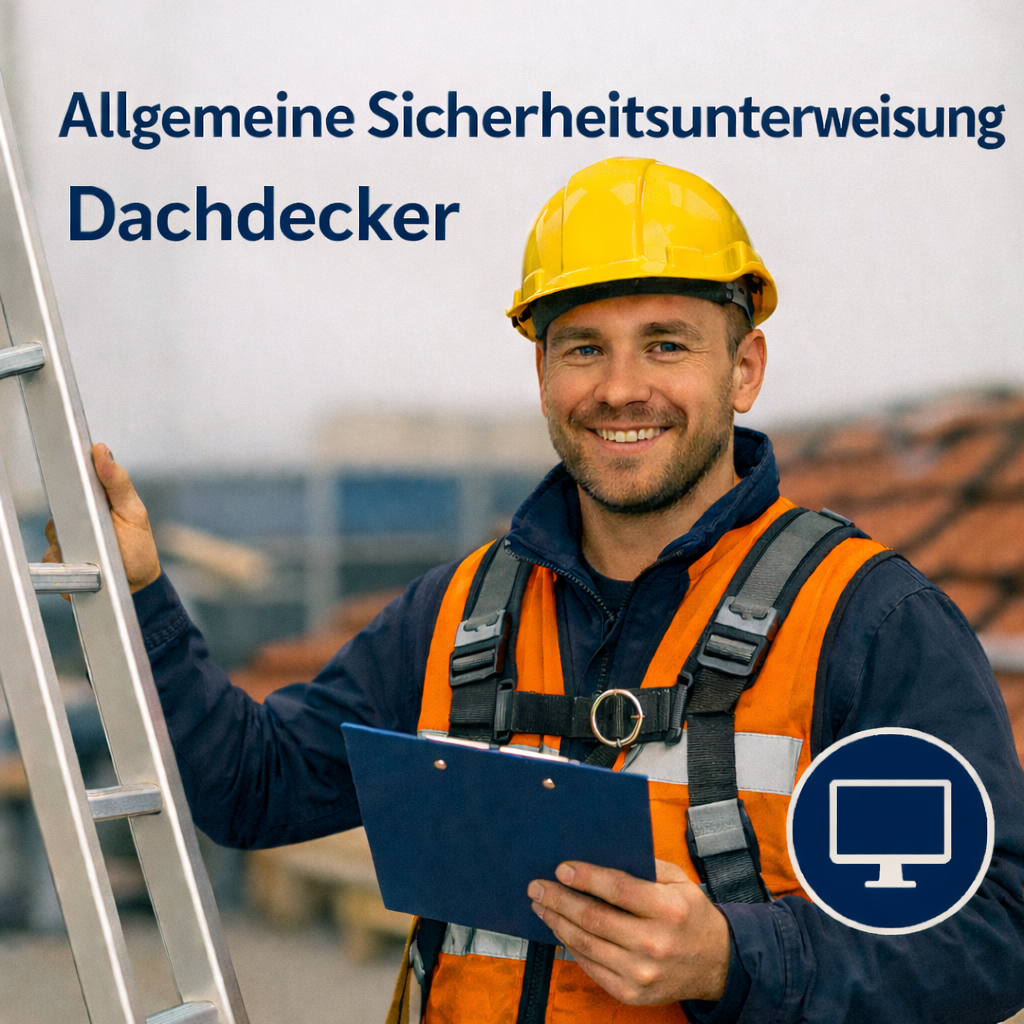 Allgemeine Sicherheitsunterweisung Dachdecker ProInforma.de 1