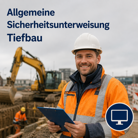 Allgemeine Sicherheitsunterweisung (Tiefbau)