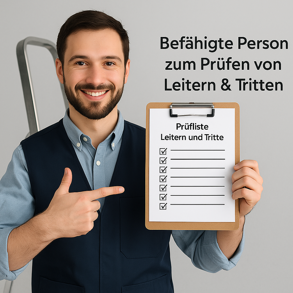 Befähigte Person zum Prüfen von Leitern & Tritten