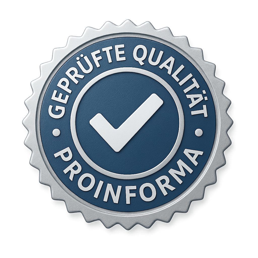 Prüfsiegel -geprüfte Qualität