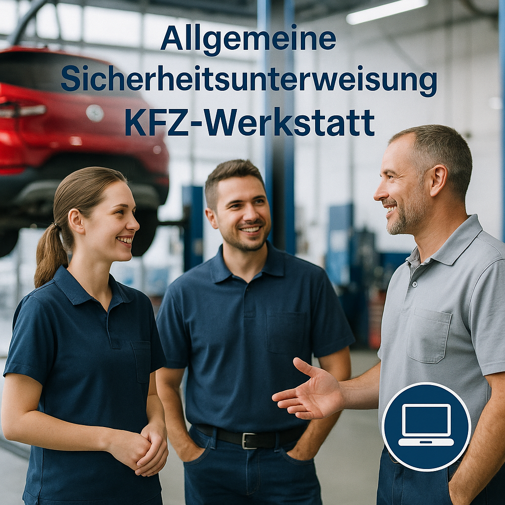 Proinforma Allgemeine Sicherheitsunterweisung KFZ Werkstatt