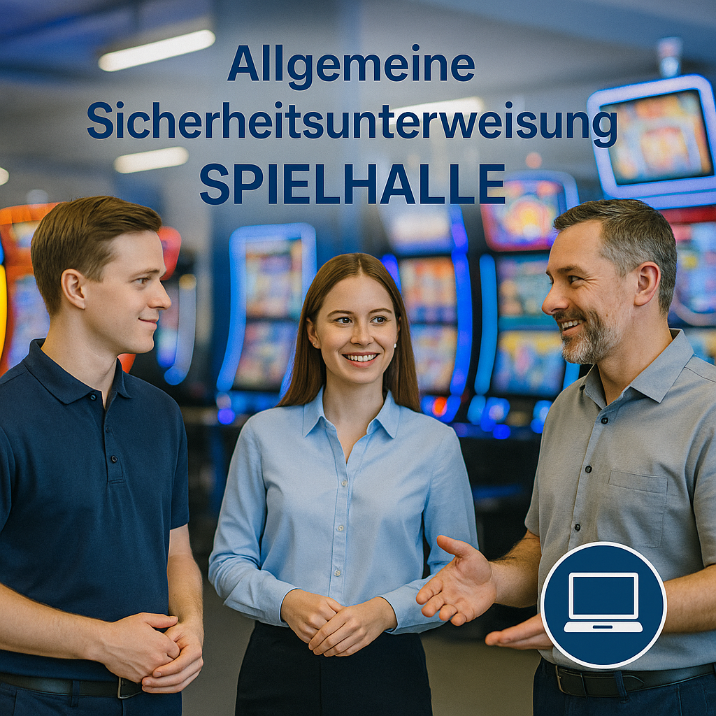 Proinforma Allgemeine Sicherheitsunterweisung Spielhalle
