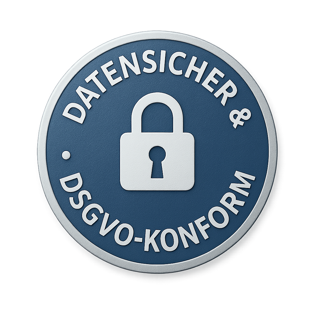 Siegel Datensicher DSGVO.KOnform