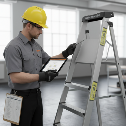 Leitern und Tritte Prüfung - Alternative